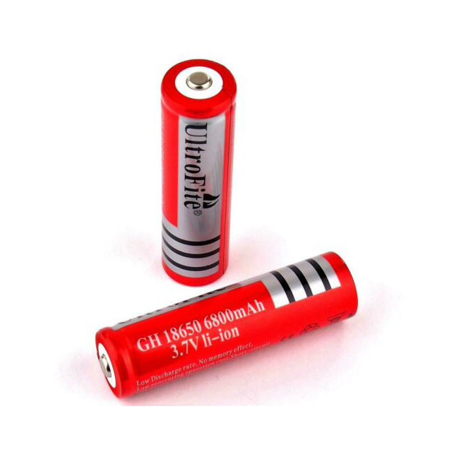 Акумулятор 18650 ultroFite 3.7В 6800 mAh, фото 1