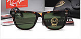Жіночі сонцезахисні окуляри в стилі RAY BAN Wayfarer 2140-902 LUX, фото 2