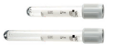 Вакуумні пробірки з NaF і оксалатом калію, стерильні, 4 мл  (100 штук/пак.)