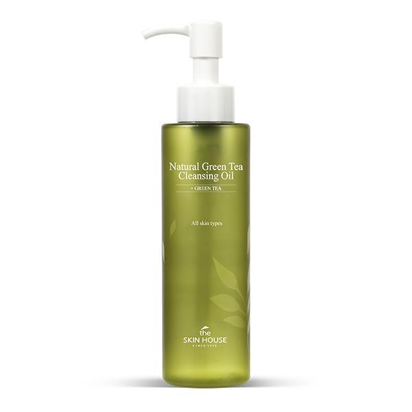 Олія гідрофільна з екстрактом зеленого чаю The Skin House Natural Green Tea Cleansing Oil 150 мл