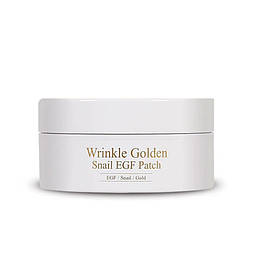 Патчі гідрогелеві під очі із золотом і муцином The Skin House Wrinkle Golden Snail EGF Patch 60 шт (16783Gu)