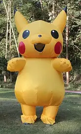 Надувний костюм Пікачу для дітей (100-150 см) Pikachu