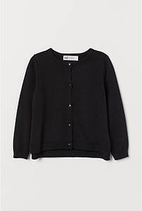 Кардиган для дівчинки чорний H&М р.92см