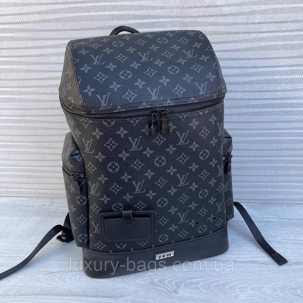 Крутий великий рюкзак Louis Vuitton (люкс якість)