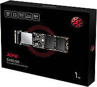 A-Data XPG 1TB SSD SX8100 PCIe Gen3x4 M.2 2280 Solid State Drive (ASX8100NP-1TT-C)