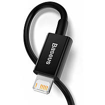 Кабель Baseus Superior Series Cable USB to Lightning 2.4A 1m CALYS-A01 Black, фото 2