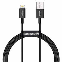 Кабель Baseus Superior Series Cable USB to Lightning 2.4A 1m CALYS-A01 Black