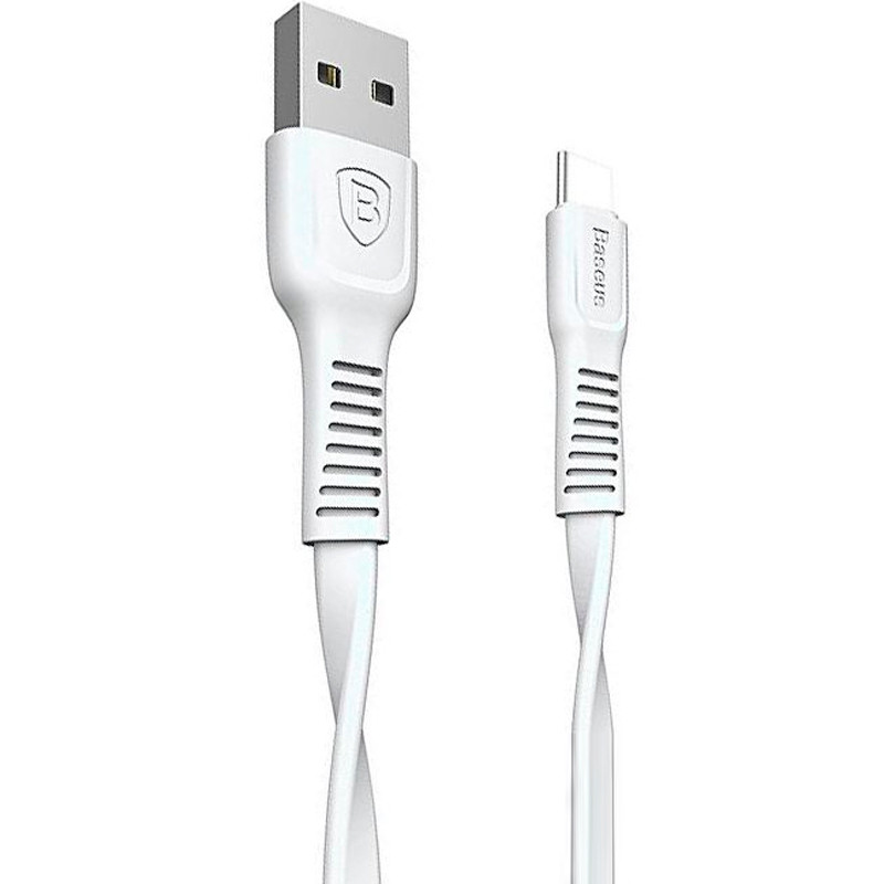Кабель Baseus Tough Series Cable USB to Type-C 2A 1m CATZY-B02 White