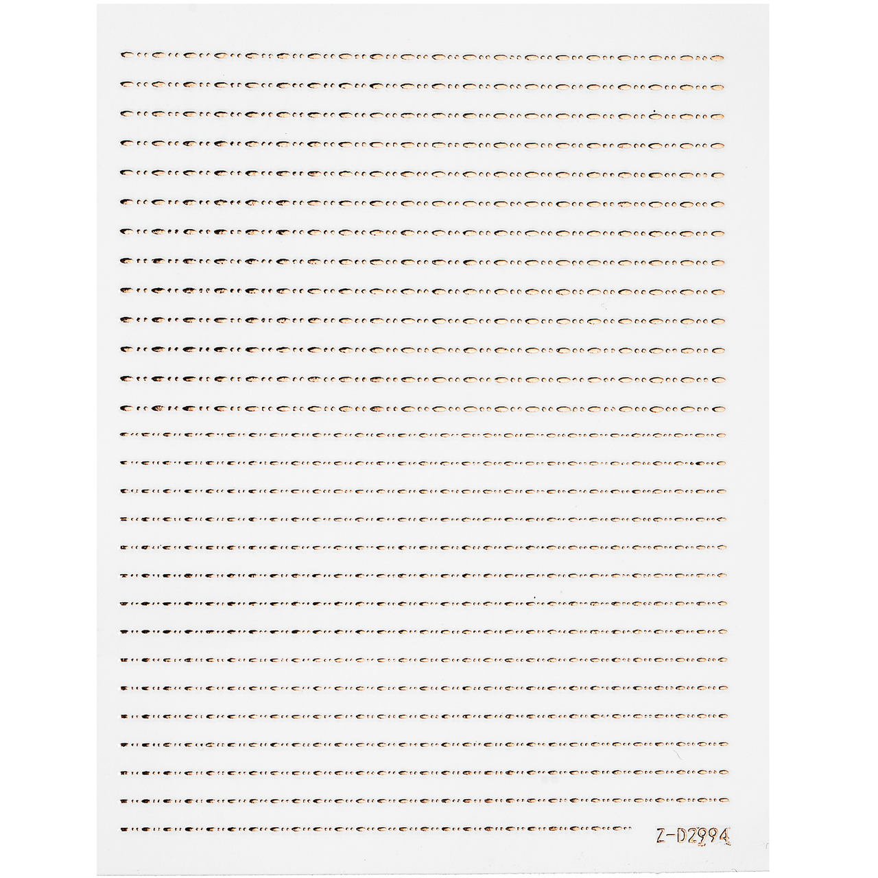 Гнучка стрічка для декору Z-D2994, бронза