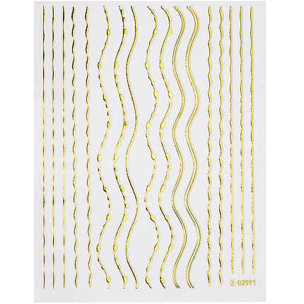 Гнучка стрічка для декору Z-D2991, золото, фото 1