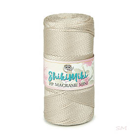 Трикотажний шнур поліпропіленовий PP Macrаme Mini, колір Латте
