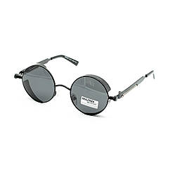 Солнцезащитные очки Matrix 8620 круглые черные (polarized)