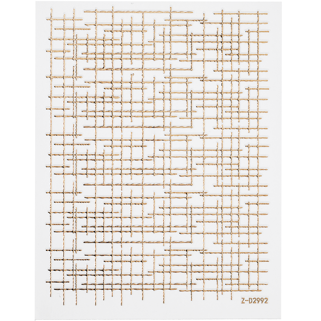 Гнучка стрічка для декору Z-D2992, бронза