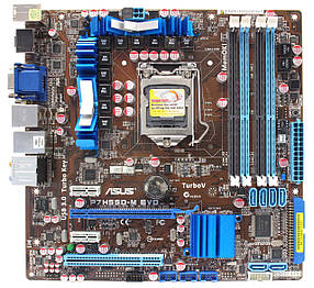 Материнська плата P7P55D (s1156, H55, PCI-Ex16, USB3.0), фото 4