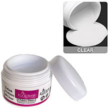 Акрилова пудра для зміцнення нігтів EzFlow, 15 гр. Прозорий