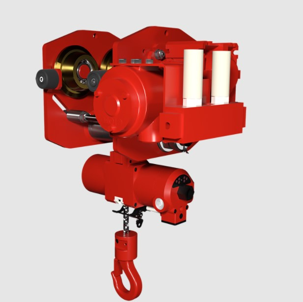 Пневматичні талі на візку Red Rooster Lifting TCR-250-AT2S