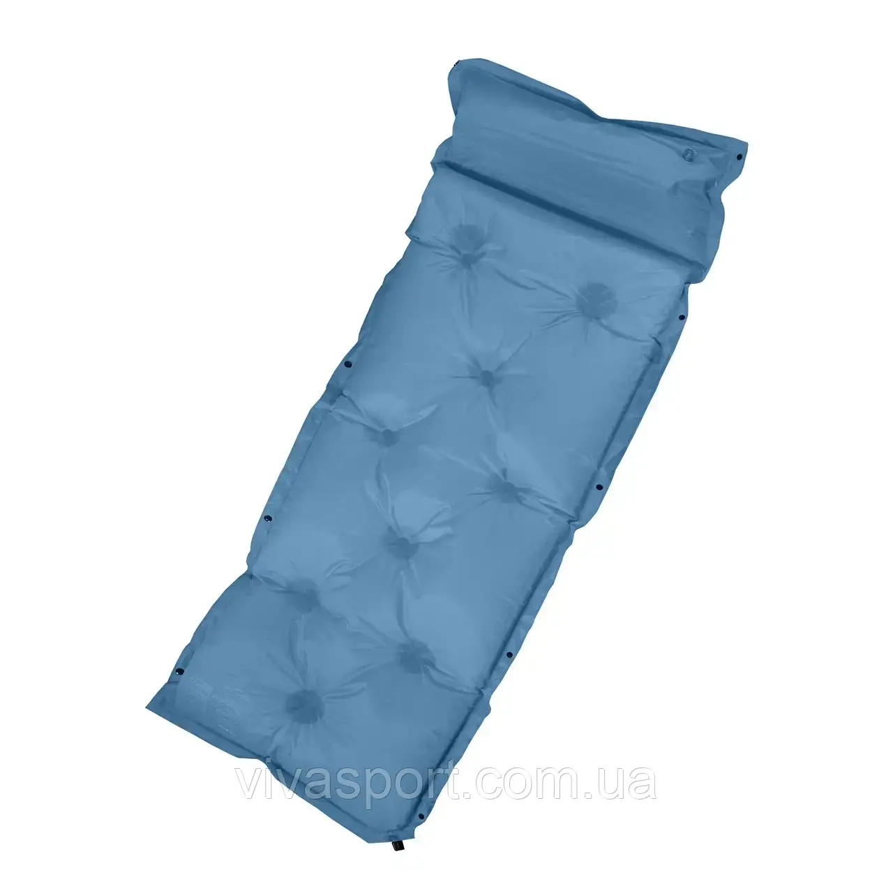 Матрац надувний для кемпінгу, темно-синій