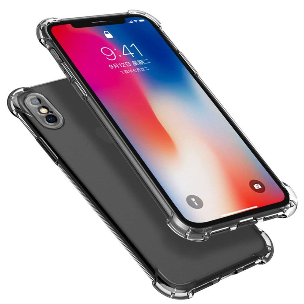 Прозрачный чехол MultiCam iPhone XS (усиленный углами) (Айфон ХС Икс Эс ...