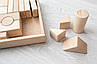 Дитячий дерев'яний конструктор на 24 деталі 25х21х5 см іграшка з екологічного матеріалу, фото 10