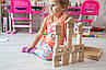Дитячий дерев'яний конструктор на 24 деталі 25х21х5 см іграшка з екологічного матеріалу, фото 3