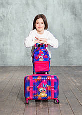Набір валізу дитячий класу преміум 3-D Ведмедик DeLune Lune 002, фото 2