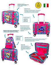 Набір валізу дитячий класу преміум 3-D Ведмедик DeLune Lune 002, фото 3