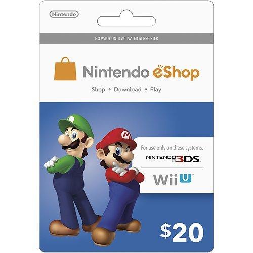 Картка поповнення Nintendo eShop Card $20 (USA)