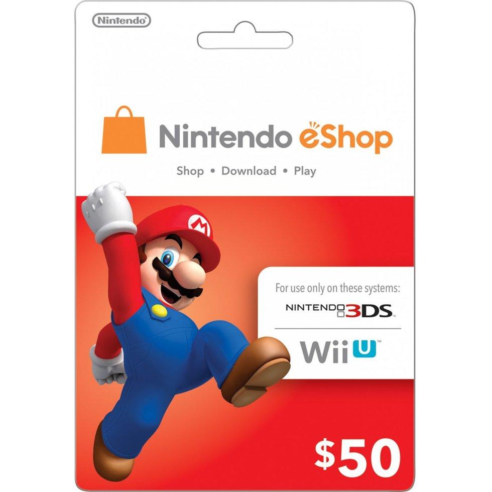 Картка поповнення Nintendo eShop Card $50 (USA)