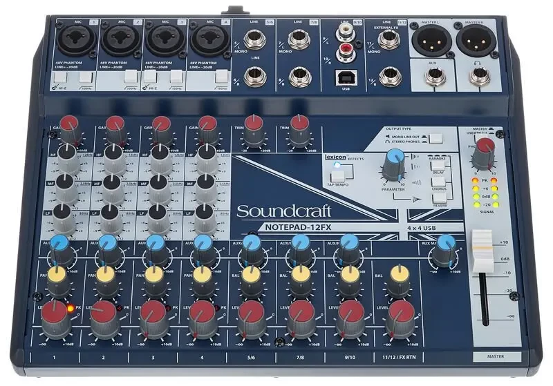 Мікшерний пульт Soundcraft Notepad-12FX