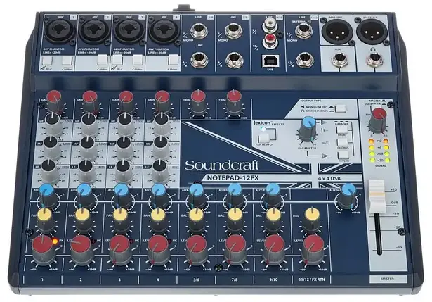Мікшерний пульт Soundcraft Notepad-12FX, фото 1