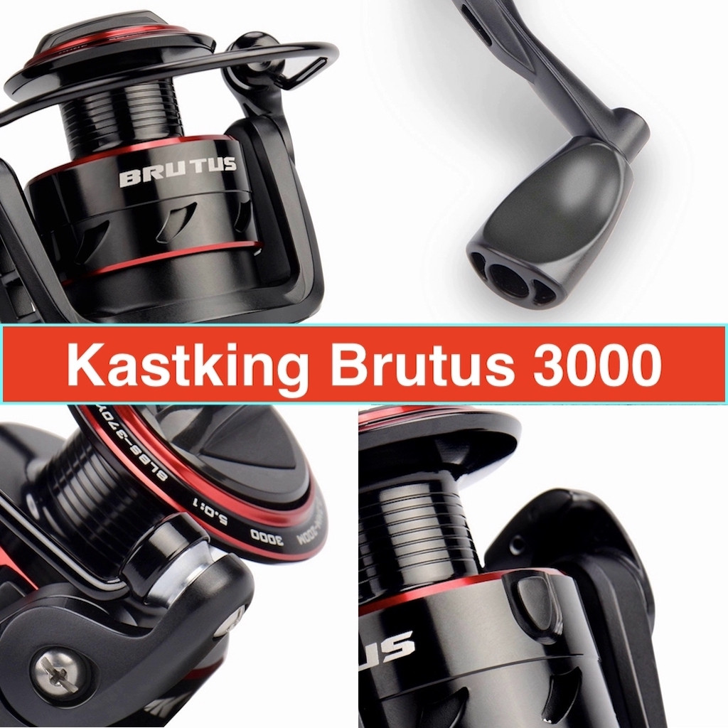 Качественная Катушка KastКing Brutus 3000 для спиннинга до 8.50 кг