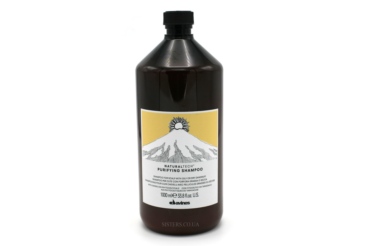 Очищаючий шампунь проти лупи Davines Natural Tech Purifying Shampoo 1000 мл