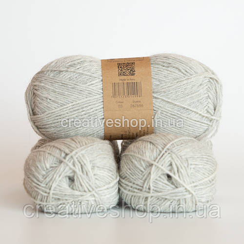 Купить Пряжа Drops Nord Mix (цвет 03 pearl grey), цена 140 ₴ — Prom.ua ...