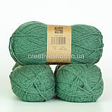Пряжа Drops Nord (колір 19 forest green), фото 3