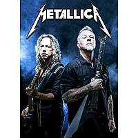 Плакат Metallica (James Hetfield & Kirk Hammett)