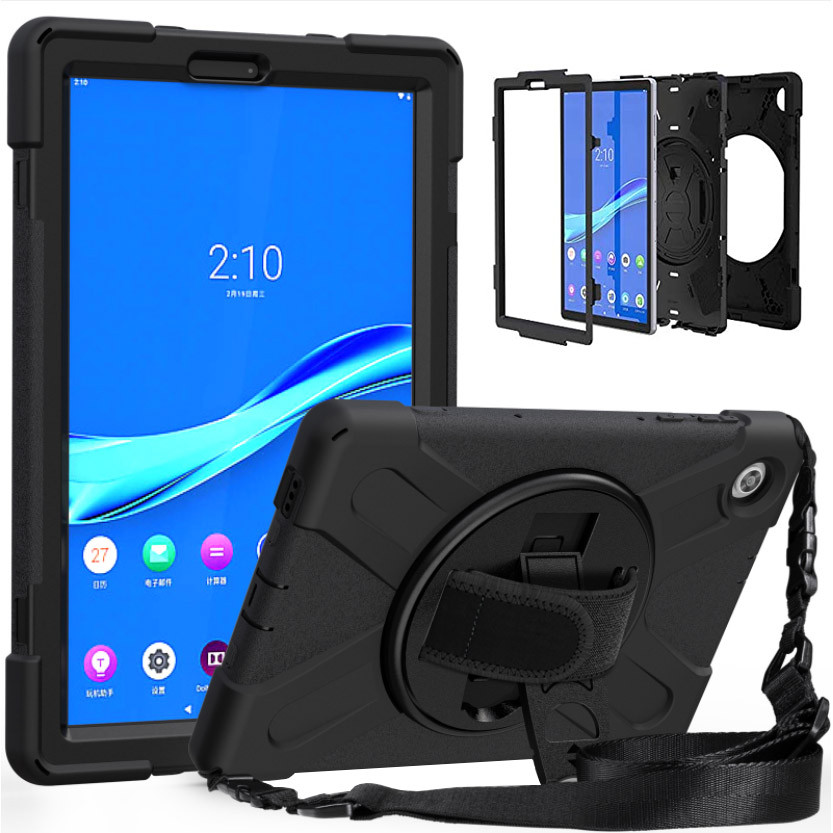 Протиударний чохол Galeo Heavy Duty для Lenovo Tab M10 HD 2nd Gen TB-X306F, TB-X306X Black