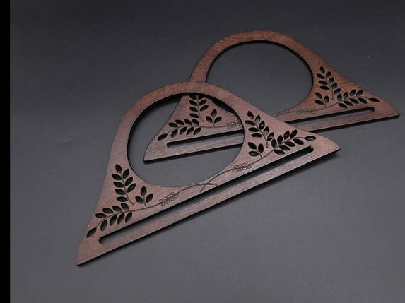 Фермуар дерев'яний. Колір коричневий. 25см, фото 1