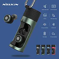 Бездротові TWS навушники Nillkin GO TW004 Сірі Qualcomm V5.0, Apt-X 13h