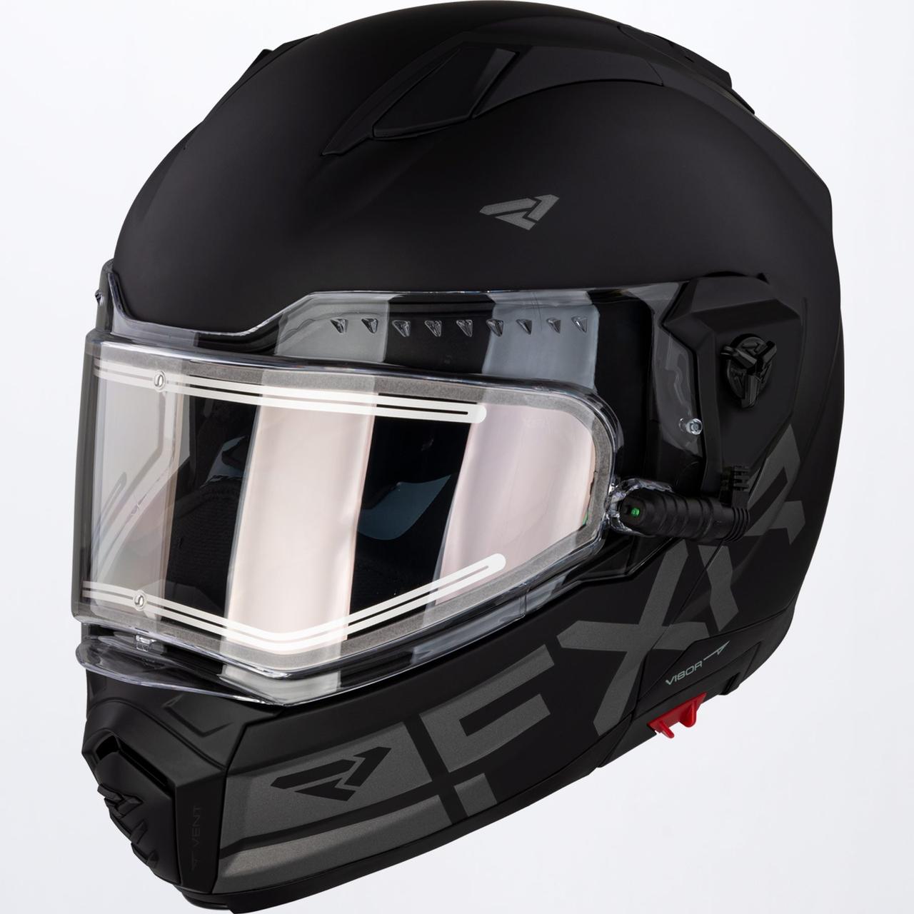 Модулярный шлем FXR racing hi-vis maverick с электро подогревом