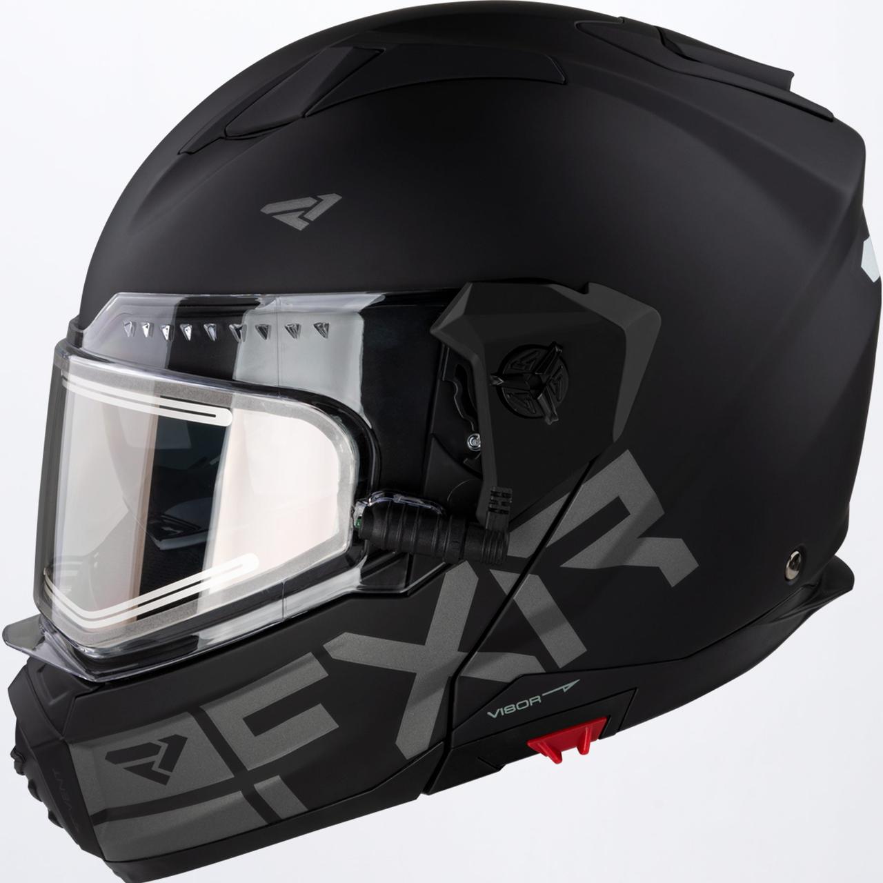 Модулярный шлем FXR racing hi-vis maverick с электро подогревом - фото 5 - id-p1445753306
