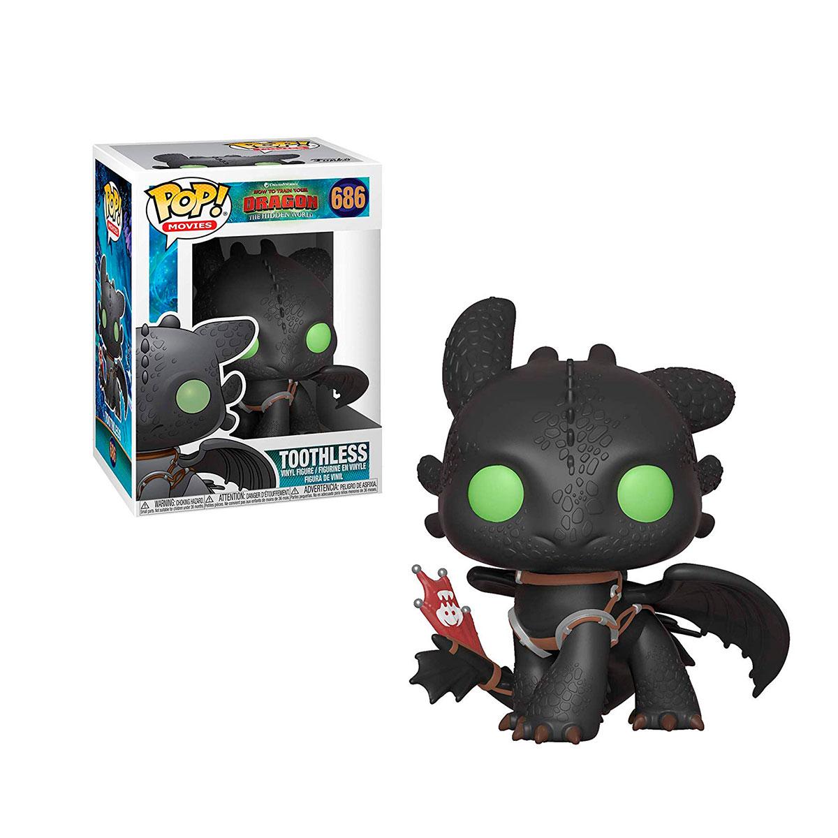 Ігрова Фігурка Funko Pop 686 серії як приборкати дракона - Беззубик Dreamworks Dragons Toothless 36355