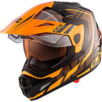 Шлем с подогревом CKX orange / black quest rsv moosek