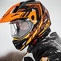 Шлем с подогревом  CKX orange / black quest rsv moosek, фото 5
