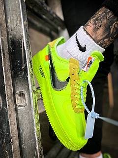 Off-White × Nike Air Force 1 Low 28㎝ Кроссовки Nike Air Force 1 Low x Off-White (White