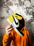 Nike Air Jordan 1 "Yellow/Black", фото 4