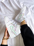 Nike Jordan 1 Mid "White/Black", фото 5