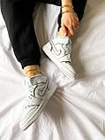 Nike Jordan 1 Mid "White/Black", фото 6