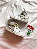 Nike Jordan 1 Mid "White/Black", фото 11