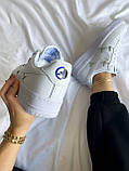 Nike Air Force 1 07 LX Chrome Swooshes "White", фото 3