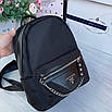 Стильний жіночий рюкзак P r a d a, фото 3
